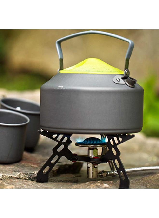 Camping Cookware Heat Collecting Exchanger Pot Aluminum Portbale
