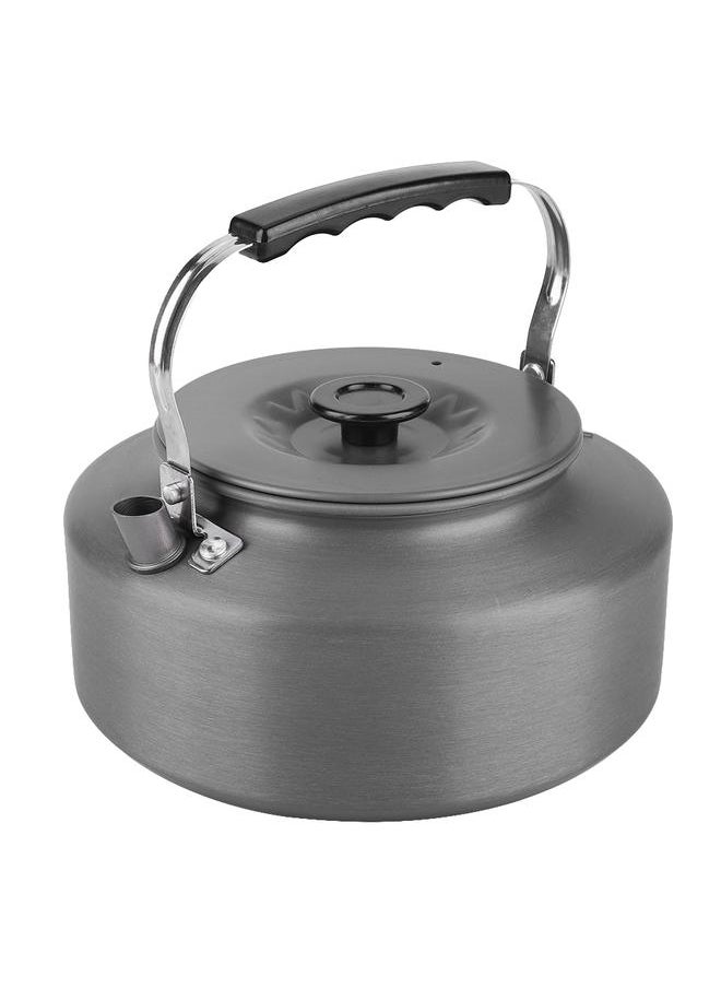 1.6L Large Capacity Outdoor Portable Coffee Pot Camping Water Kettle Hiking Picnic Teakettle