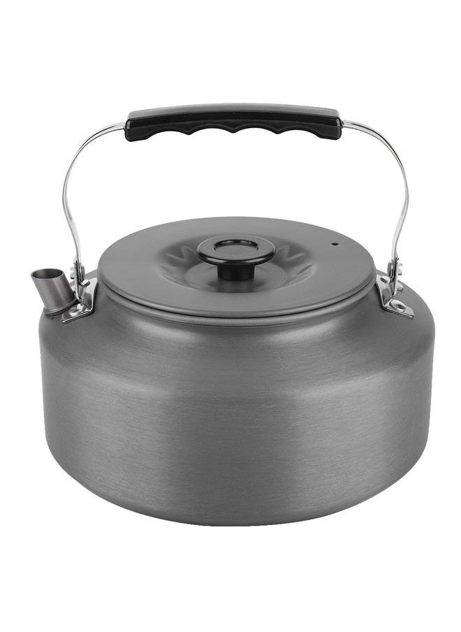 1.6L Large Capacity Outdoor Portable Coffee Pot Camping Water Kettle Hiking Picnic Teakettle