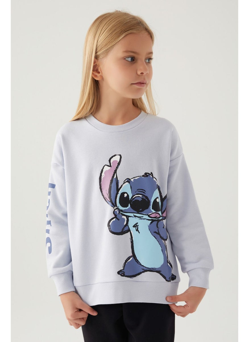 Puss Purple Girl Sweatshirt