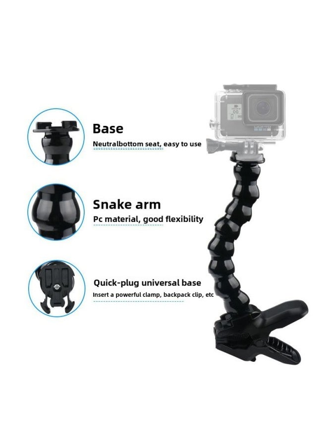 Aixia Ou Applicable To Yingshi Dajiang Gopro Hercules 19/13/9/5 Section Snake Arm Camera Hercules-Color:13-section Snake Arm (nut + 1/4 Screws)