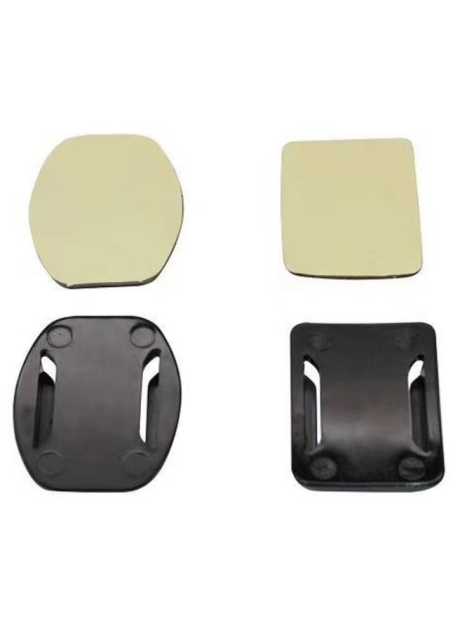 Manufacturers Promote Gopro Cambered Plane Helmet Base With Adhesive GOPRO Camera-Color:j Type Base