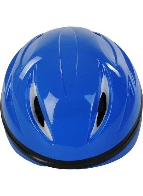 High Density Scooter Bike Skateboard Skate Helmet Blue