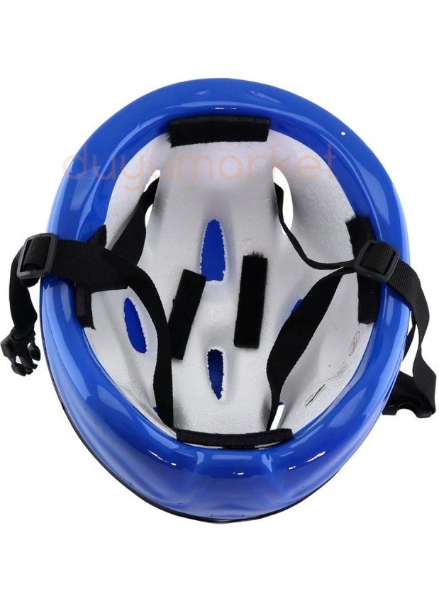 High Density Scooter Bike Skateboard Skate Helmet Blue