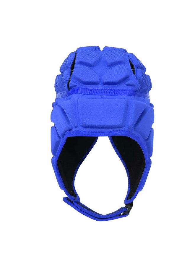 Professional Football Baseball Sports Helmet Rugby Goalie Roller Hat Head Guard ProtectorBlue S