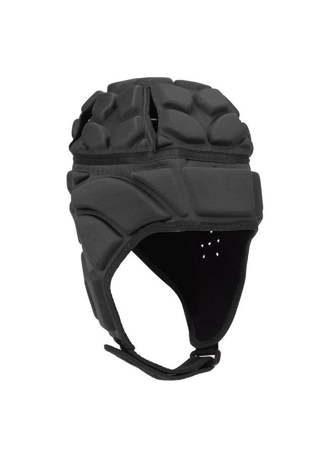 Professional Football Baseball Sports Helmet Rugby Goalie Roller Hat Head Guard ProtectorBlack L