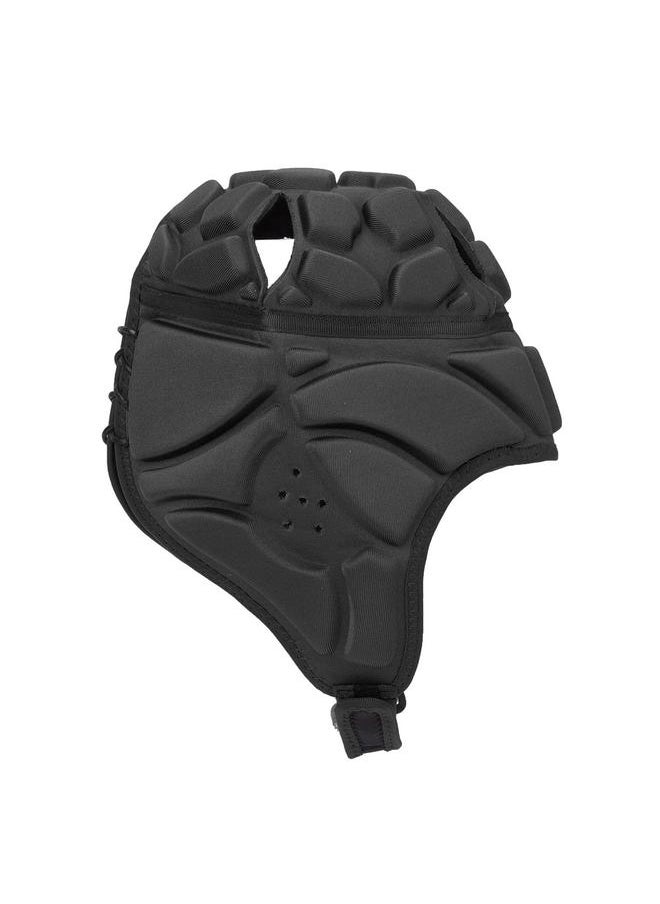 Professional Football Baseball Sports Helmet Rugby Goalie Roller Hat Head Guard ProtectorBlack L
