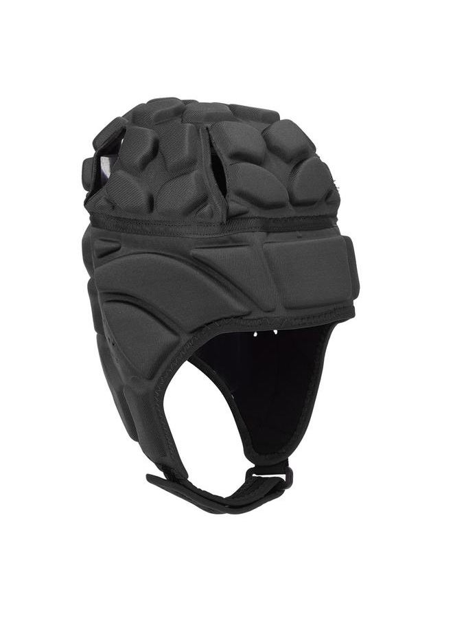 Professional Football Baseball Sports Helmet Rugby Goalie Roller Hat Head Guard ProtectorBlack L