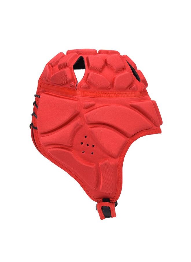 Professional Football Baseball Sports Helmet Rugby Goalie Roller Hat Head Guard ProtectorRed S
