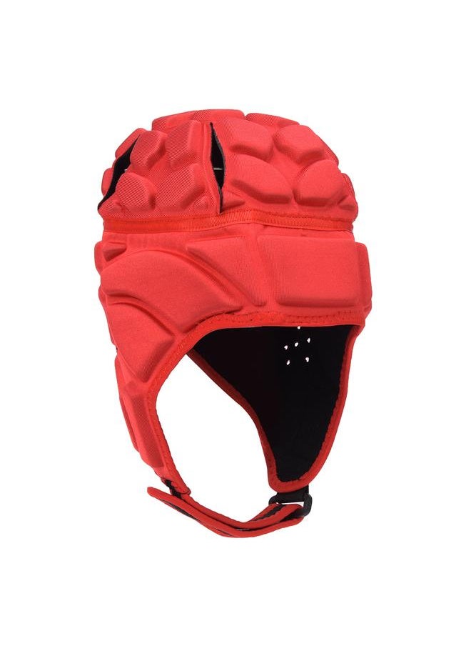 Professional Football Baseball Sports Helmet Rugby Goalie Roller Hat Head Guard ProtectorRed S