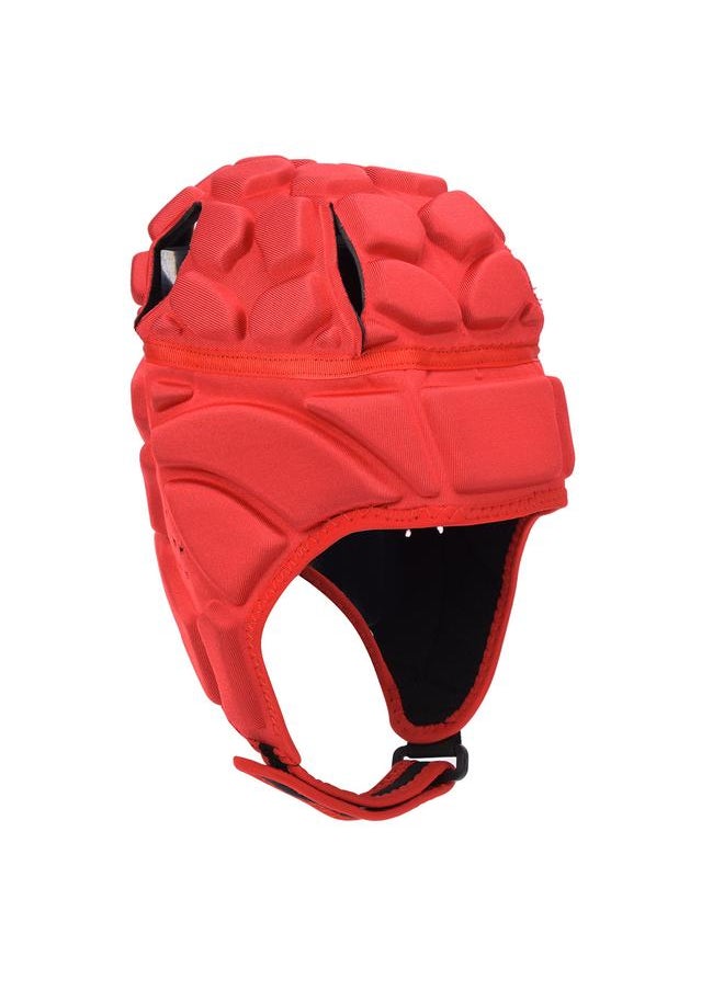 Professional Football Baseball Sports Helmet Rugby Goalie Roller Hat Head Guard ProtectorRed S