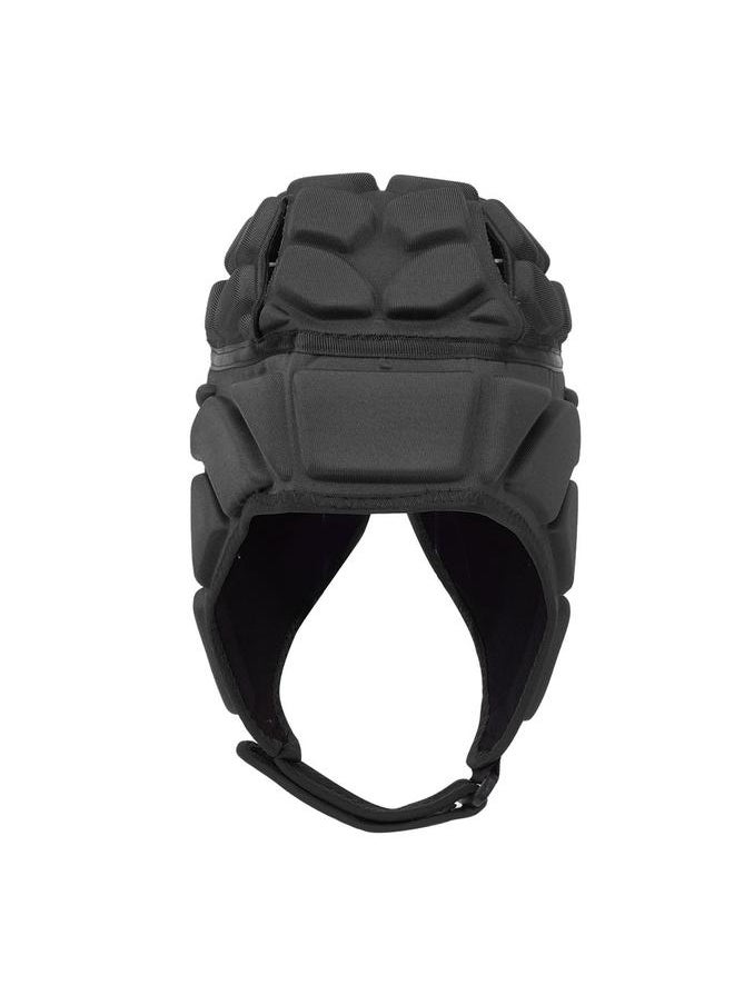 Professional Football Baseball Sports Helmet Rugby Goalie Roller Hat Head Guard ProtectorBlack S
