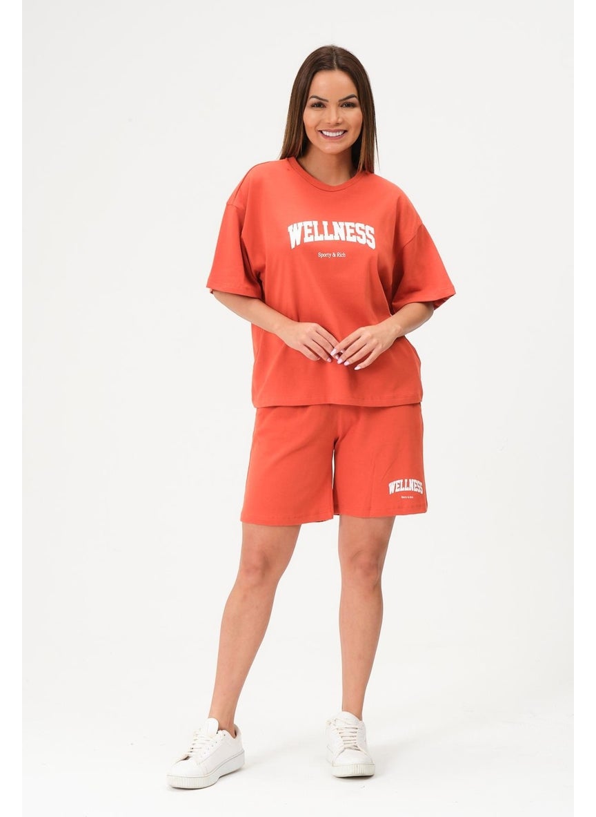 Women's Shorts Set Bottom Top Short Sleeve Tennis Set
