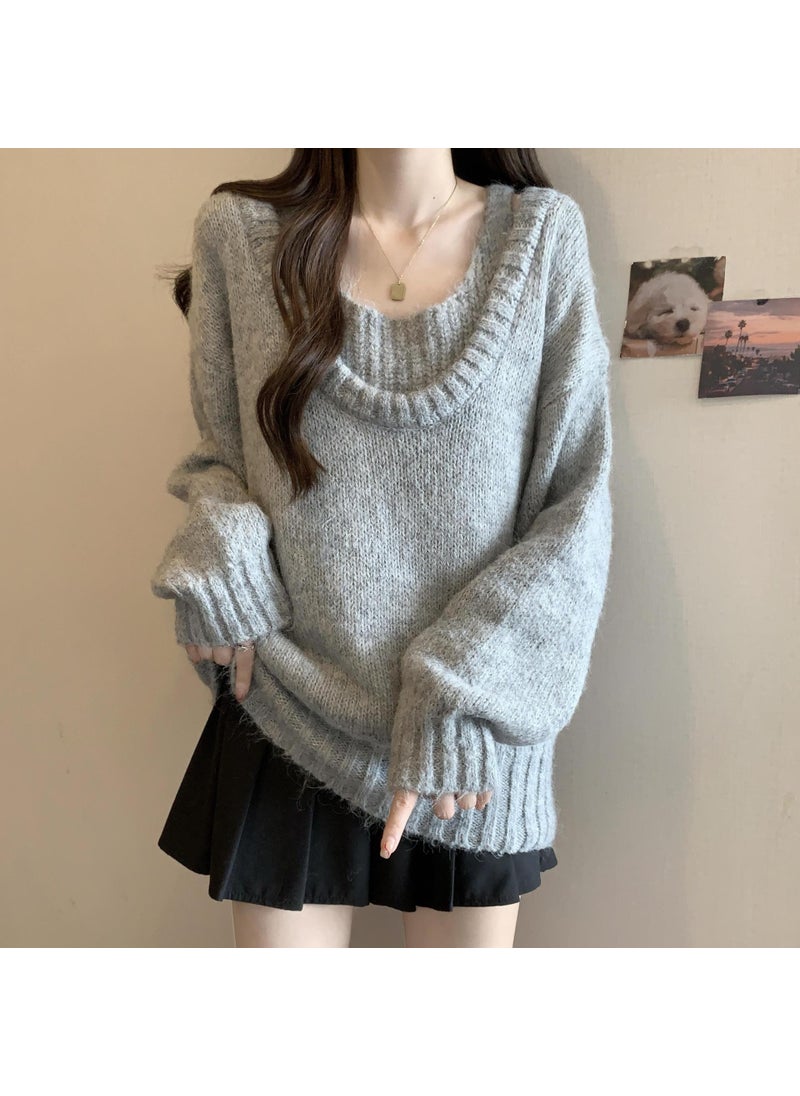 1 x 5 pcs Plus Size Autumn/Winter 2024 New Arrival Sensible Simple Casual Tank Top 2-Piece Set Fashionable Atmosphere Feeling Design Picture color