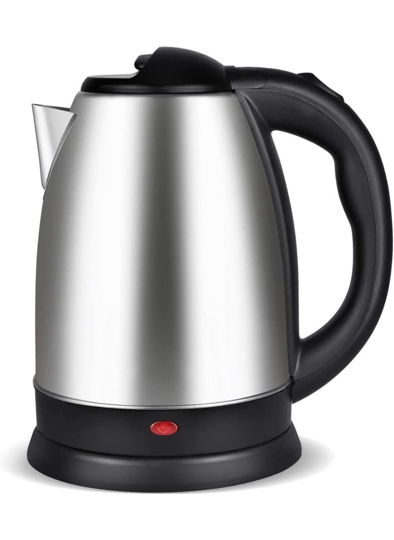 Electric Water Kettle (2200W, Stainless Steel, 1.8L)