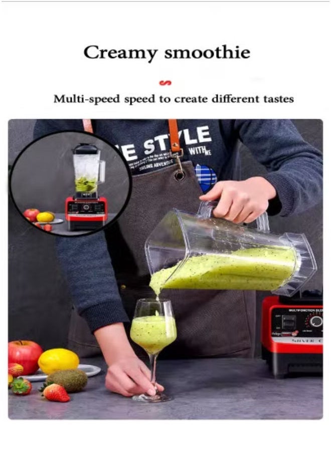 BPA-Free Heavy-Duty Electric Blender Mixer – High-Speed Juicer & Food Processor with Ice Crushing Power, Smoothie Maker & Multi-Function Blander for Shakes, Soups & Frozen Drinks**