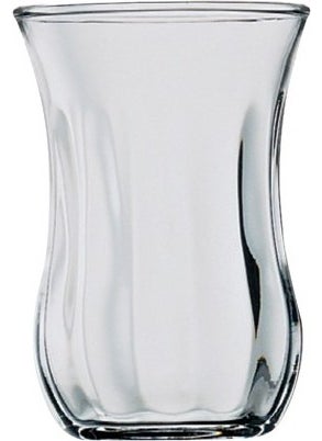 12 Pieces Optical Tea Glass 42011