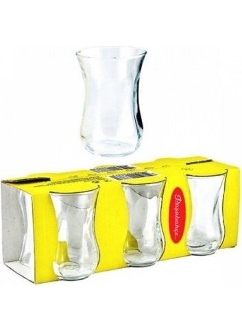 12 Pieces Optical Tea Glass 42011