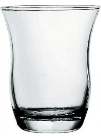12 Pieces Plain Tea Glass 42191