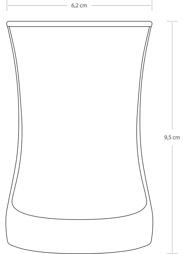 42901 Elysia Set of 6 Tea Glasses