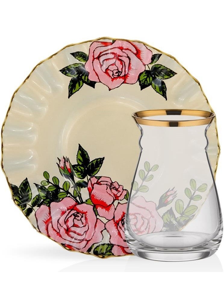 Roseline Cream Tea Set for One Person