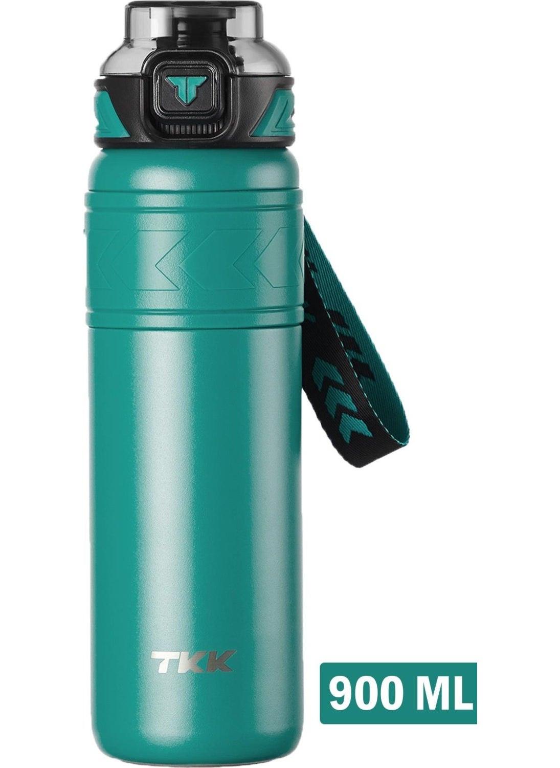 Tkk 900 ml Steel Thermos Dual Use with Straw/Comfortable Drinking -12/24 Hot-Cold- Insulation -TKK2025900ML