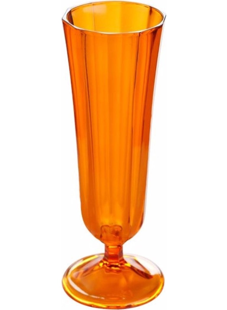 Orange Flute Champagne Glass 130 cc 2-pack 04FIA001736