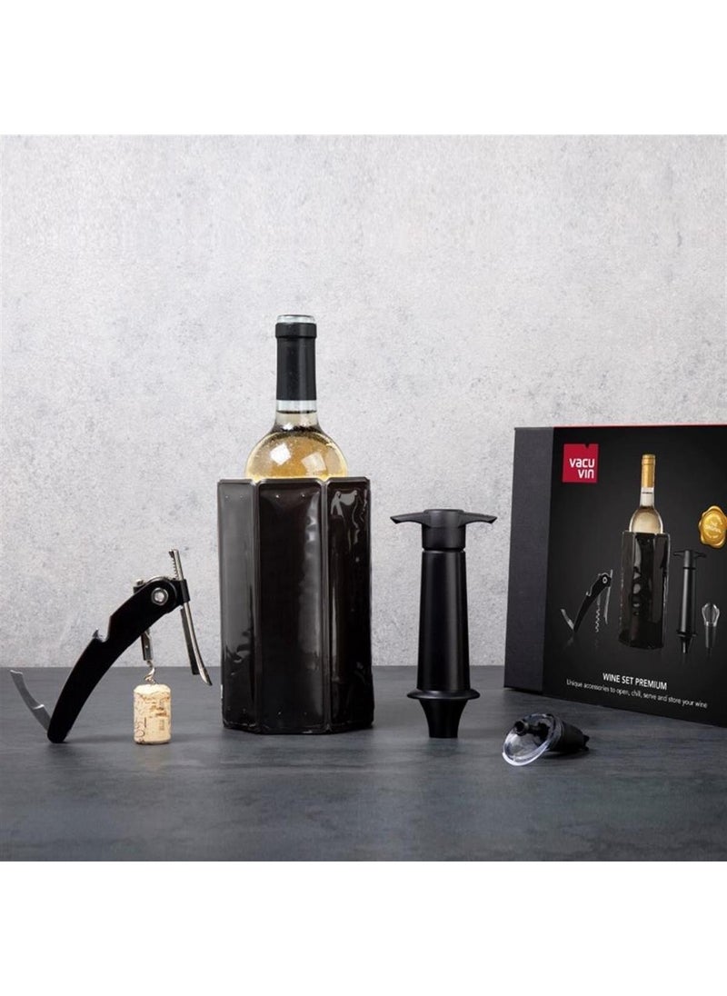 Wine Set Premium (4 Pieces) Gift Boxed
