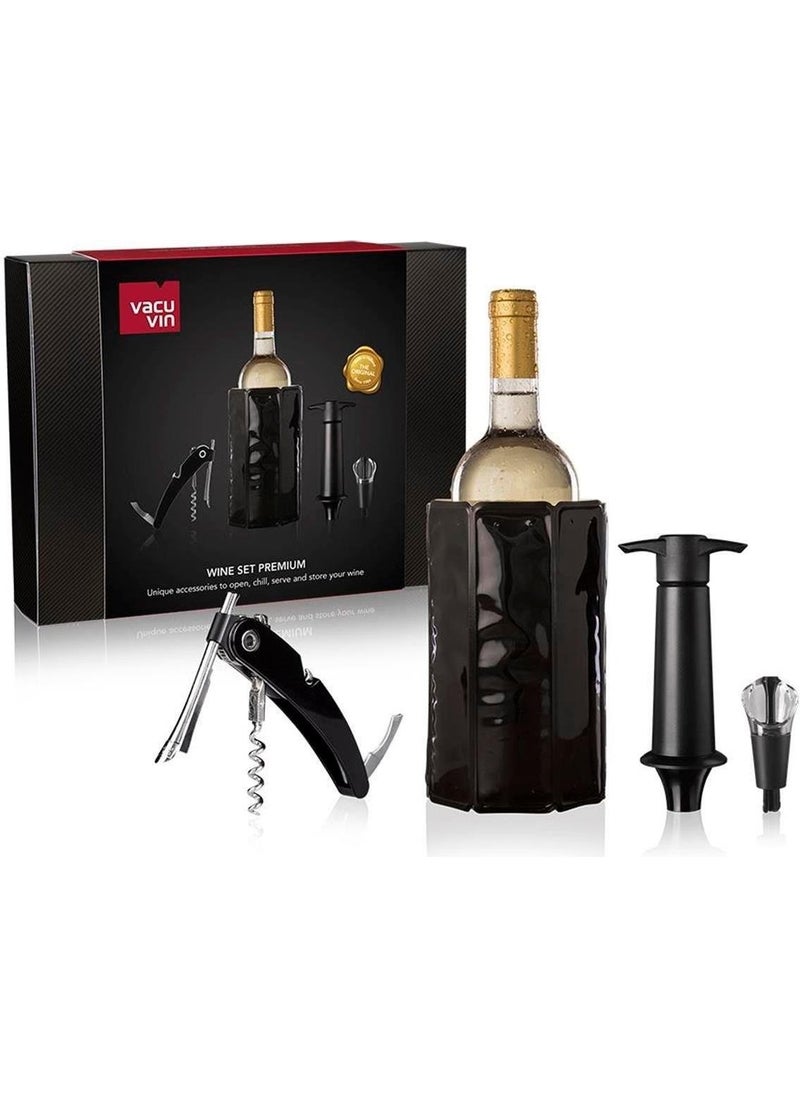 Wine Set Premium (4 Pieces) Gift Boxed
