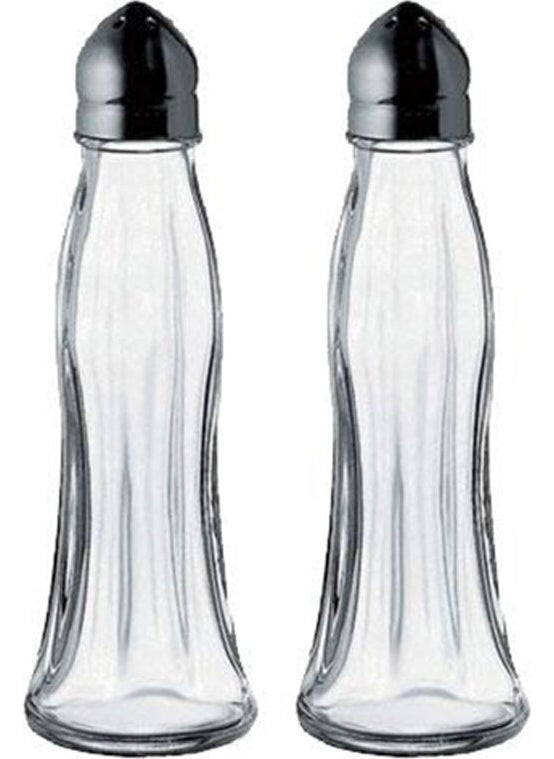 Black & White Salt & Pepper Shakers 12 Pieces