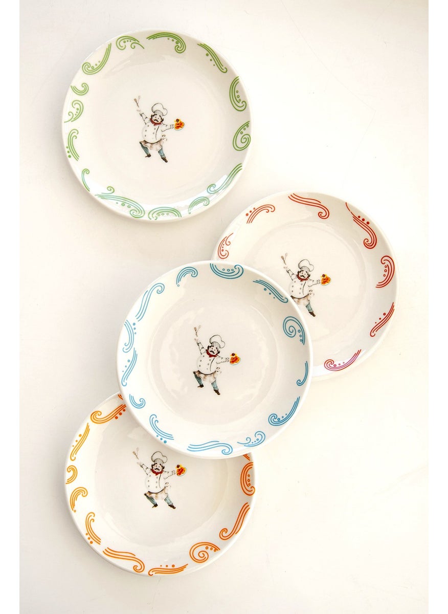 Chef's Special 4 Piece Cake Plate