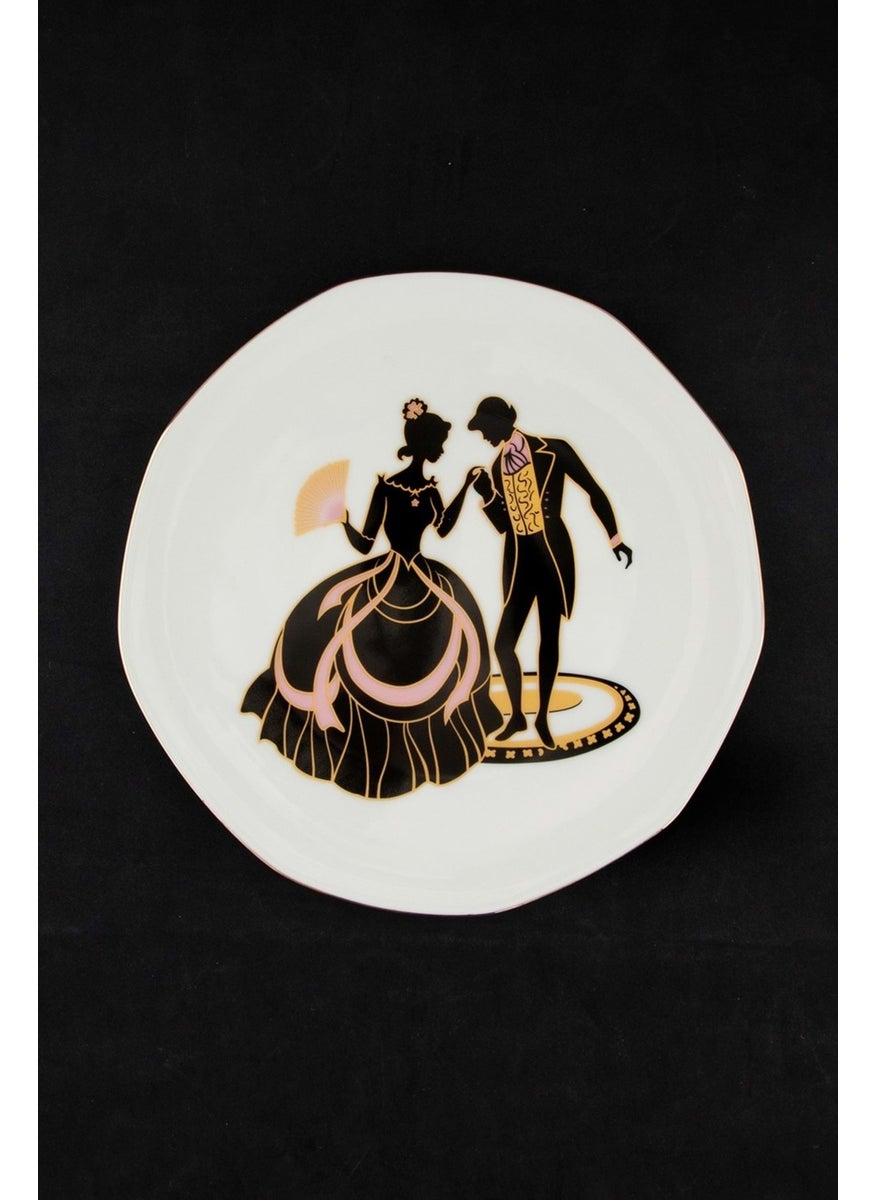 Ballroom Gold Gilded Serving/Wall Plate