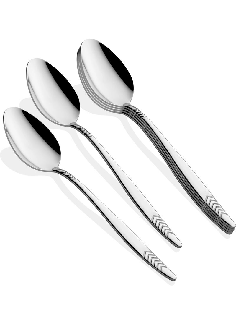 Hera Dessert Spoon 6 Pieces 18/10