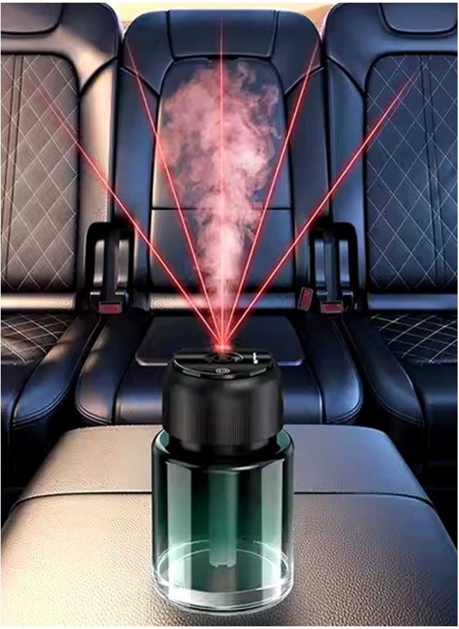 Smart Starry Projection Car Aroma Diffuser 160 ml Large Capacity Rechargeable Air Freshener USB Cool Mist Mini Portable Diffuser for Car Home Office Bedroom