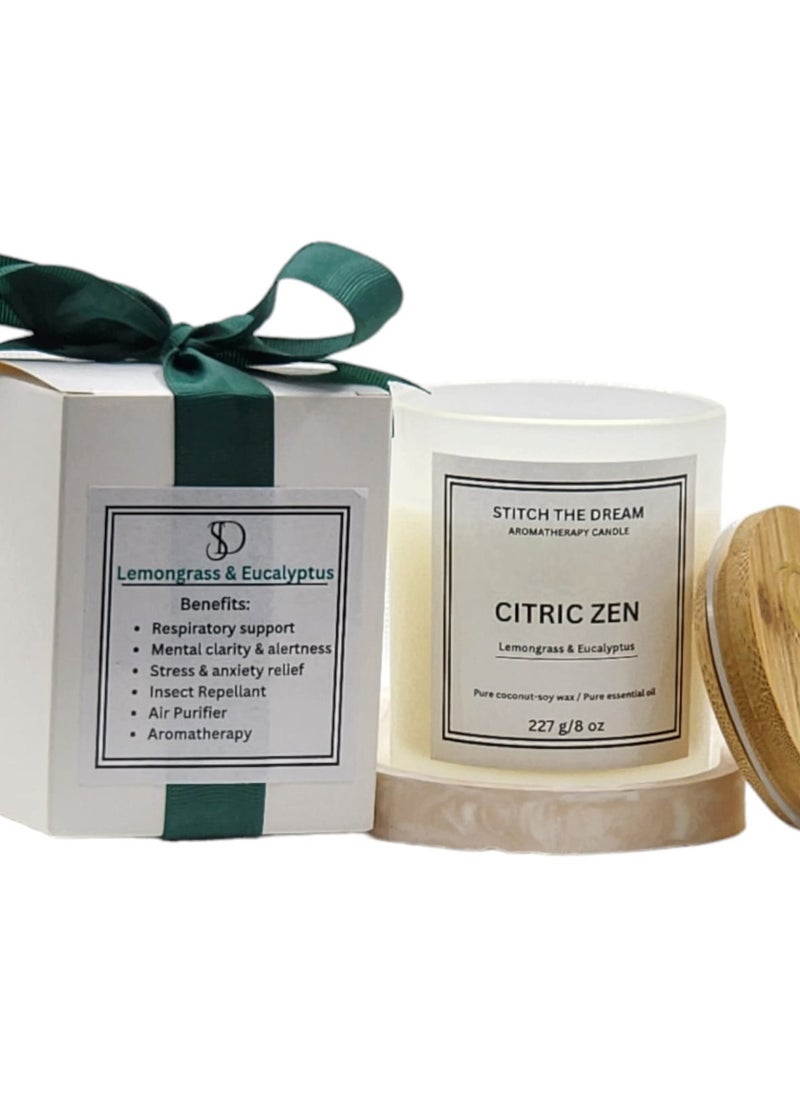 Citric Zen Aromatherapy Candle