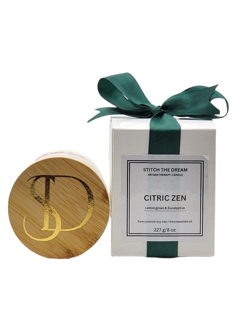 Citric Zen Aromatherapy Candle