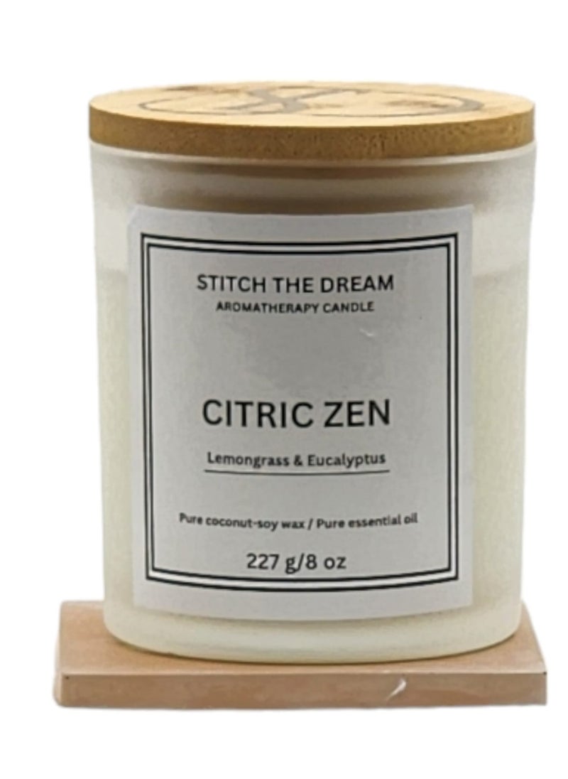 Citric Zen Aromatherapy Candle