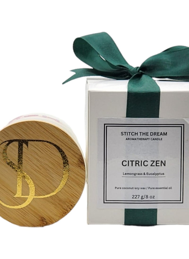 Citric Zen Aromatherapy Candle
