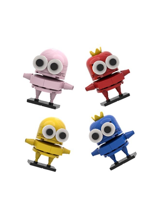 Repo  Building Block Set,Smiling Critters Toys,Game Model Toys Ideas Collectible Building Bricks Birthday Gift For Kids