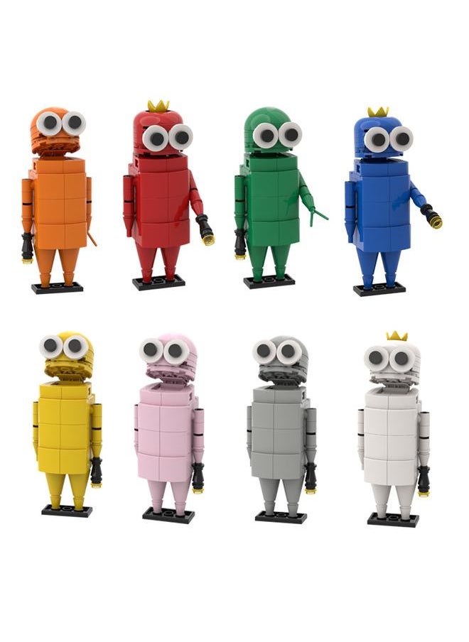 Repo  Building Block Set,Smiling Critters Toys,Game Model Toys Ideas Collectible Building Bricks Birthday Gift For Kids