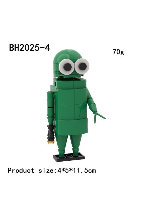 Repo  Building Block Set,Smiling Critters Toys,Game Model Toys Ideas Collectible Building Bricks Birthday Gift For Kids