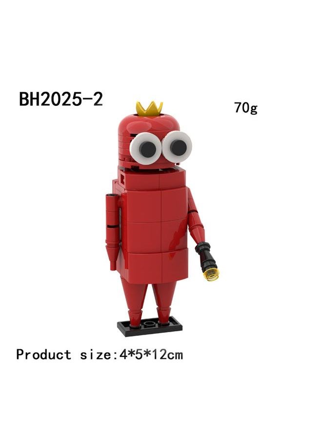 Repo  Building Block Set,Smiling Critters Toys,Game Model Toys Ideas Collectible Building Bricks Birthday Gift For Kids