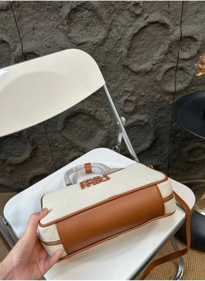 Simple Briefcase Hand Bag Single Shoulder Crossbody Bag For Women 28*9*18CM