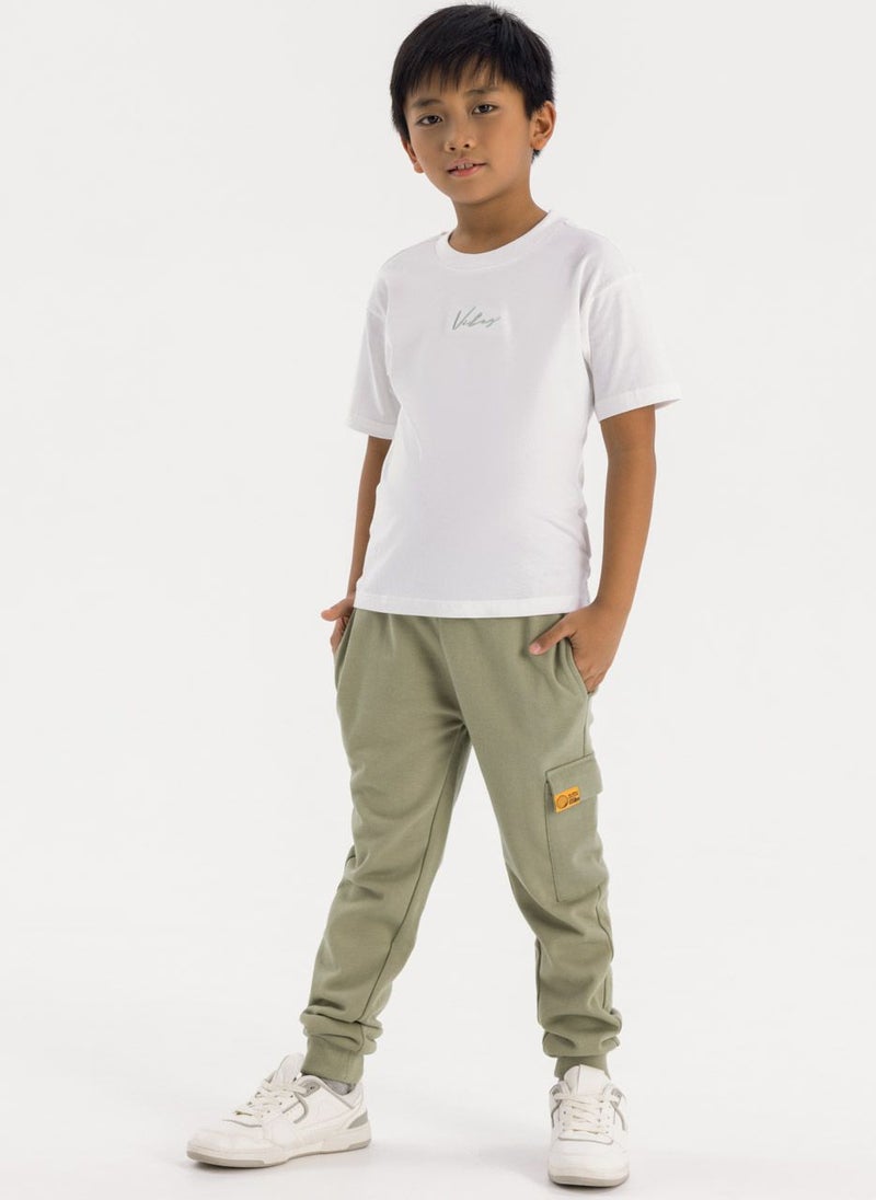 Kids Boys  Boys  Short Sleeve T-Shirt And Joggers Set