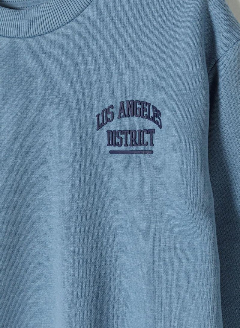 Kids Boys Crew Neck Sweatshirt And Joggers Set