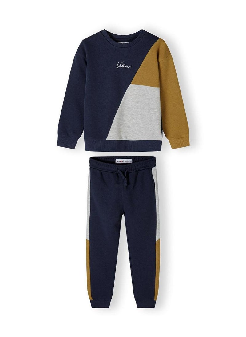 Boys Kids Tracksuit with Print – 2 Piece Set