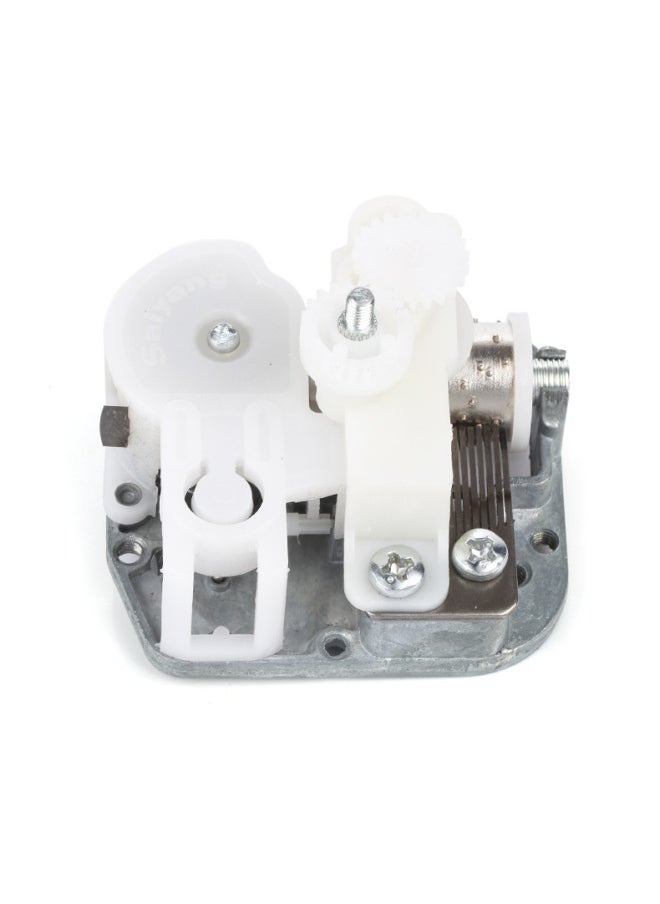 Saiyang Music Box Music Box Movement 18NS36 With Center Turn Bridge Bracket Mushroom Head-Color:Movement With Center Turning Bridge Bracket + Mushroom Head On