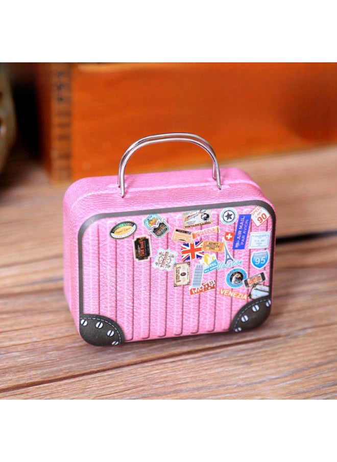 Flying Song Super Cute Metal Suitcase Music Box Mini Wind-up Music Box Creative Gift Gift Sky City-Color:05 ]-Dimensions:Music For Cannon