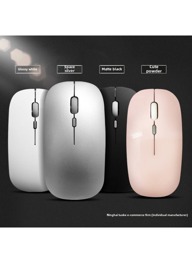 Applicable To Lenovo's Air15 14 2021 Ruilong Edition Laptop Wireless Mouse Pro16 1-Specifications:Silver  Dual Mode-official Standard