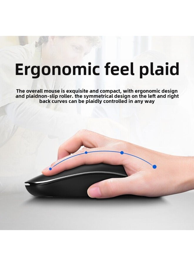 Philips SPK7315 2.4g Wireless Mouse Laptop Desktop Computer Power Saving Portable Business Office Mouse-Specifications:Battery Edition White